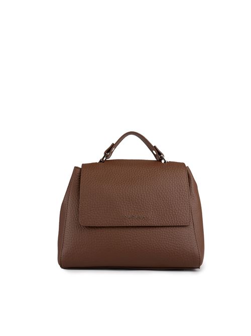 Borsa tote Sveva Soft Small in nappa cognac ORCIANI | B01999 SOFCAR